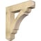 Ekena Millwork Olympic Craftsman Rough Sawn Bracket, Douglas Fir, 6"W x 32"D x 32"H BKT06X32X32OLY04RDF - alternate 1